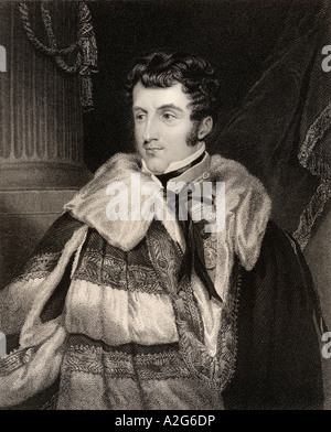 Charles Gordon Lennox, 5th Duke of Richmond, 170-1860. Britischer Peer, Soldat und konservativer Politiker. Stockfoto