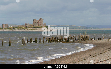 Piel schloss Barrow in Furness Cumbria GROSSBRITANNIEN Stockfoto