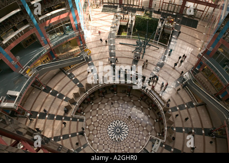 USA, Illinois, Chicago: Die Schleife: James R. Thompson Center State Office Building, Interieur Stockfoto