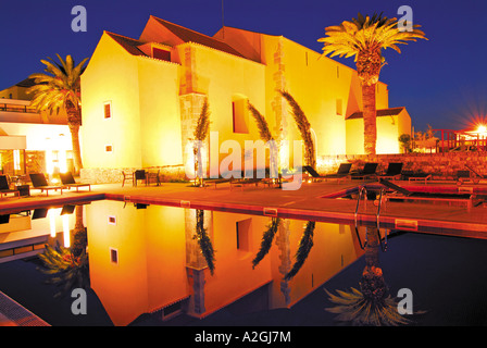 Hotel Pousada Convento da Graca Nacht, Tavira, Algarve, Portugal Stockfoto