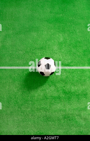 Fußball-Fußball Stockfoto