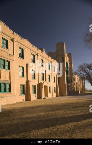 USA, New Mexiko, Roswell: New Mexico Military Institute Militärakademie gegründet 1891 (außen) Stockfoto