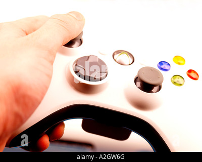 Spiele-Controller-Modell veröffentlicht Stockfoto