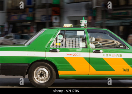 Japan, Tokio, Taxi Stockfoto