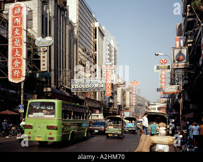 Thailand Bangkok Chinatown Charoen Krung Road Stockfoto