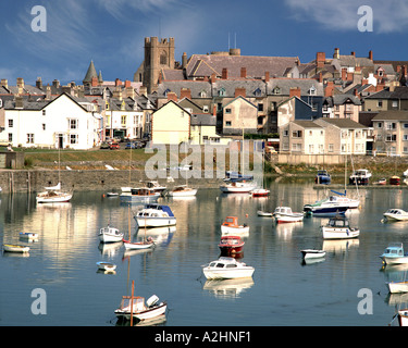 GB - WALES: Aberystwyth Hafen Stockfoto