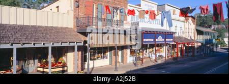 Store Fronten Angels Camp Kalifornien Stockfoto