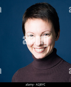 Porträt Frau kaukasischen Stockfoto