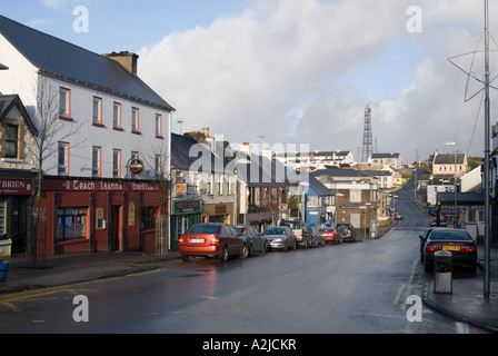 Dungloe County Donegal Ireland die Main Street Stockfoto