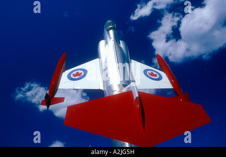 Kanada Ontario Hamilton Canadian Warplane Heritage Museum-Lockheed CF-104D-Starfighter Stockfoto