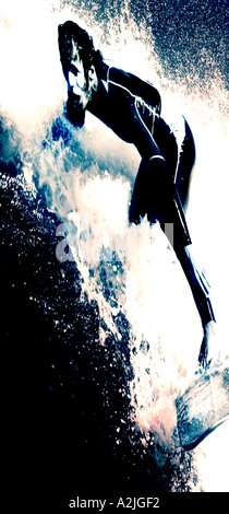 Männliche Surfer, Surfen in Brasilien. Stockfoto