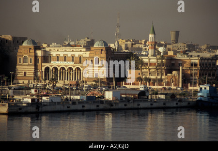 Afrika, Libyen, Tripolis am Wasser Stockfoto