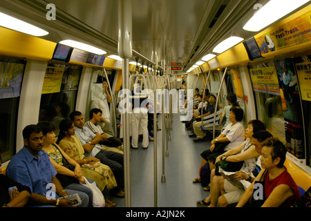 Singapur-U-Bahn Stockfoto