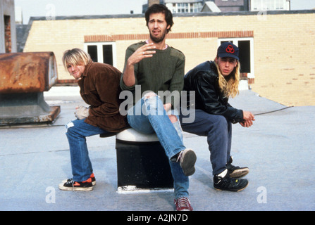 NIRVANA U.S.-Rock-Gruppe im Oktober 1990 l R Kurt Cobain Krist