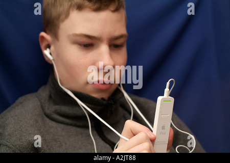 MP3-Player Apple Ipod shuffle Stockfoto