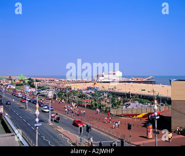 Seafront and Beach, Britannia Pier, Marine Parade, Great Yarmouth, Norfolk, England, England, United Kingom Stockfoto