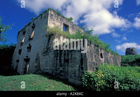 Karibik, Antigua, Betty es Hope Ruinen von Antigua es erste Zucker-Plantage c. 1650 Stockfoto