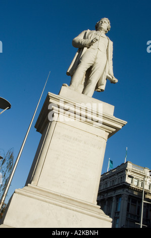 Statue O'Connoll Street in Dublin Stockfoto