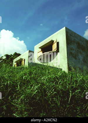 Karibik, Puerto Rico, Vieques, Hix Island House Stockfoto