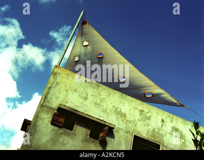 Karibik, Puerto Rico, Vieques, Hix Island House Stockfoto