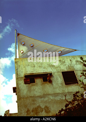 Karibik, Puerto Rico, Vieques, Hix Island House Stockfoto