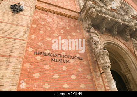 Österreich, Wien: Heeresgischichtliches Museum / militärische historisches Museum Museum aussen Stockfoto