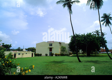 St Georges Medical School, wo US-Studenten gerettet wurden, während der Bombardierung in Grenada-Karibik Stockfoto