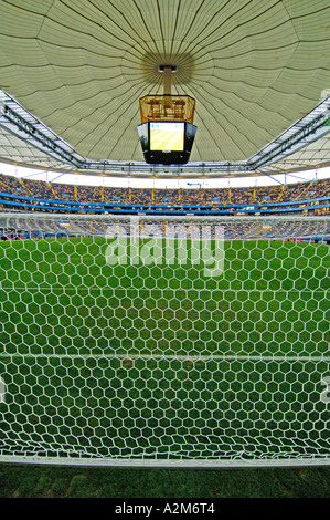 Commerzbank Arena Frankfurt Fußballstadion mit geschlossenem Dach Stockfoto