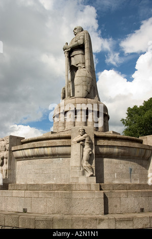 Bismarck-Denkmal Hamburg; Deutschland Stockfoto