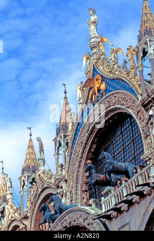 Basilika San Marco in Venedig Italien Stockfoto