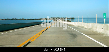 unglaubliche Aussicht unendlich endlos Wasser Straße große Wasser Amerika Amerika Strand Strände Küste andere Umgebung Stockfoto