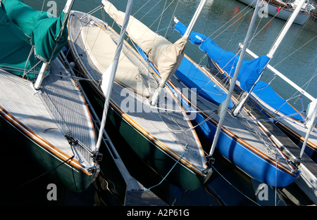 St. Martin Harbour, Ile de Re Stockfoto