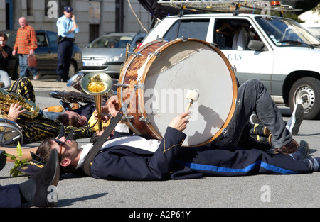 Jazzfestival in Parthenay, Frankreich Stockfoto