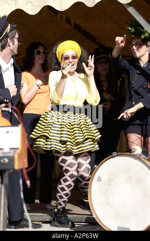 Jazzfestival in Parthenay, Frankreich Stockfoto