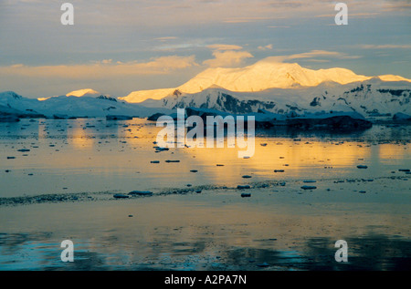 Antarktischen Landschaft, Antarktis, Südgeorgien Stockfoto