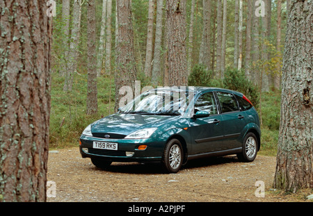 Ford Focus 5-Tür von 1999. Modell der Jahre 1998 bis 2001. Stockfoto
