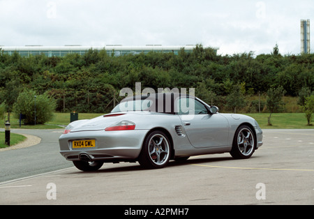 Porsche Boxster S 550 Jubiläumsausgabe. (Serie 1). März 2005 eingeführt.  Modelljahre 1996 bis 2005 Stockfoto