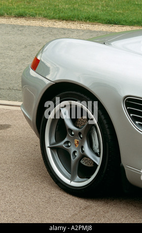 Porsche Boxster S 550 Jubiläumsausgabe. (Serie 1). März 2005 eingeführt.  Modelljahre 1996 bis 2005 Stockfoto