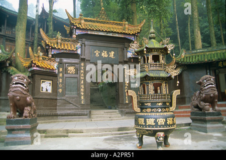 China Qingcheng San Stockfoto