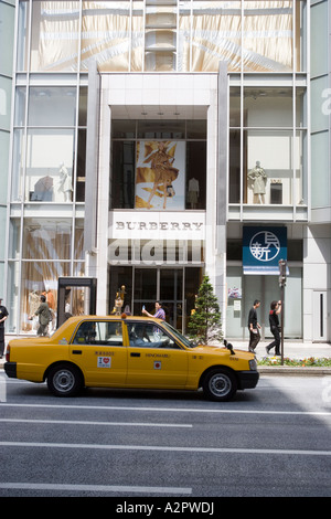 Ginza Tokyo Japan Stockfoto