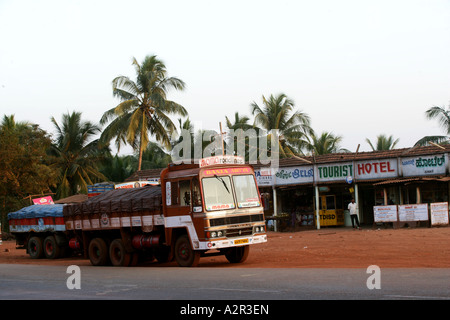 Bilder aus Indien der örtlichen Straßen und Farbe. Stockfoto