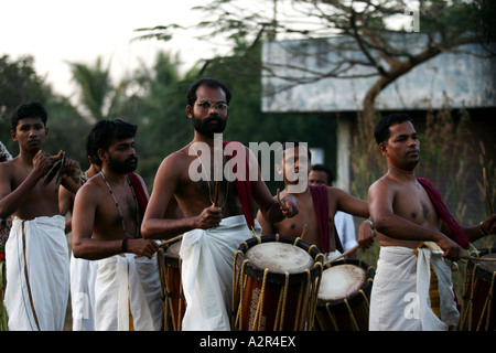 Bilder aus Indien der örtlichen Straßen und Farbe. Stockfoto