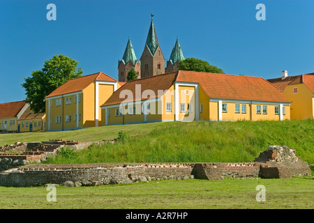 Unsere Liebe Frau s Kirche Vor Frues Kirke Kalundborg Dänemark Stockfoto