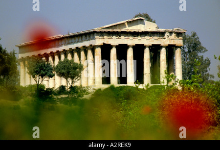 Athen Agora Tempel des Hephaistos Griechenland Griechisch Stockfoto