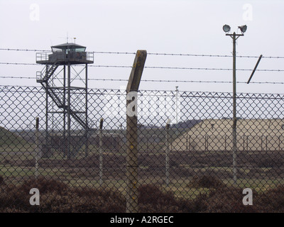 Kalten Krieges militärische Basis Woodbridge Suffolk England Stockfoto