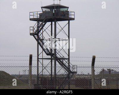 Kalten Krieges militärische Basis Woodbridge Suffolk England Stockfoto