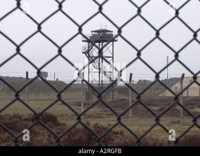 Kalten Krieges militärische Basis Woodbridge Suffolk England Stockfoto