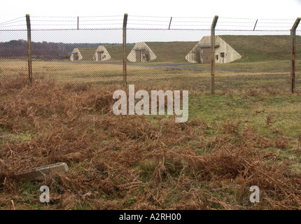 Kalten Krieges militärische Basis Woodbridge Suffolk England Stockfoto