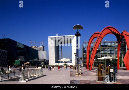 Paris-La Verteidigung der großen Arche von Otto von Spreckelsen Frankreich Stockfoto