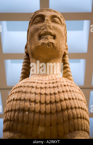 Die Sphinx von Naxos in Delphi Museum ca. 560BC Stockfoto